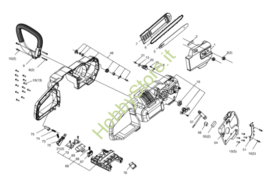 Picture of Esploso Alloggiamento  KC300.9 Kress