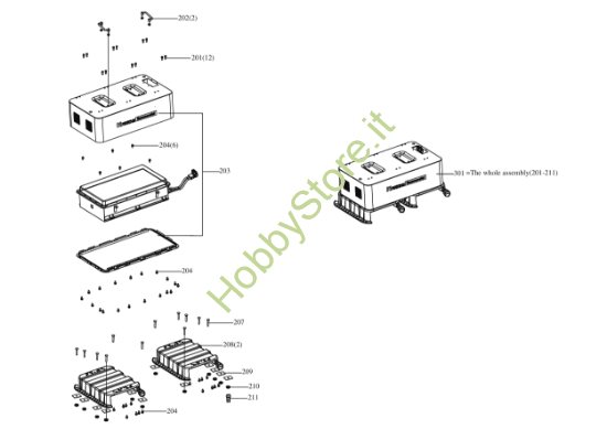 Picture of Esploso della macchina KAC877E Kress