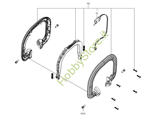 Picture of Maniglia KC200.9  Kress