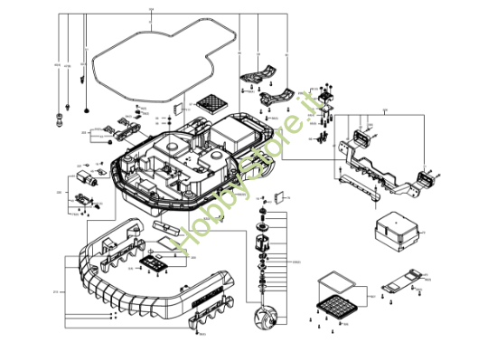 Picture of Esploso KR233E Scocca Kress