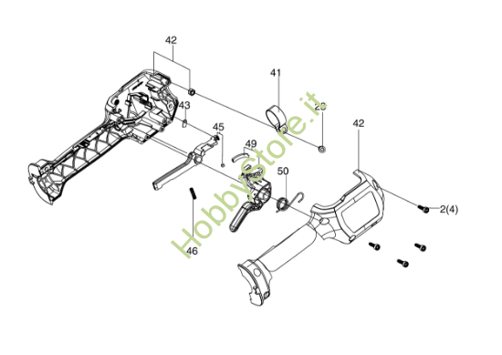 Picture of Esploso KC100.9 Maniglia Kress