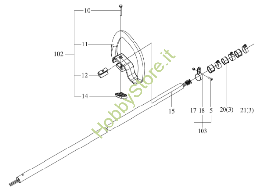 Picture of Esploso KC110.9 Tubo Kress