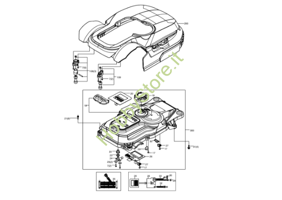 Picture of Esploso KR111 Copertura Kress