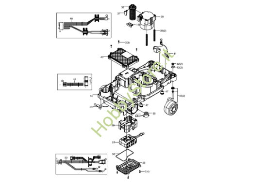 Picture of Esploso KR111 Scocca Kress