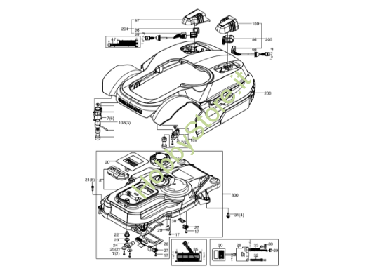 Picture of Esploso KR113 Copertura Kress
