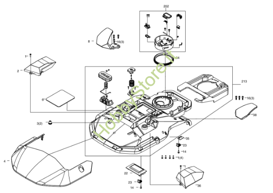 Picture of Esploso KR172E Copertura Kress