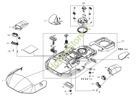 Picture of Esploso KR174E Copertura Kress