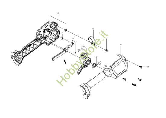 Picture of Esploso KC150.9 Maniglia Kress