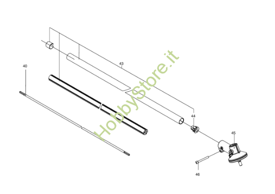 Picture of Esploso KC170.9 Tubo Kress