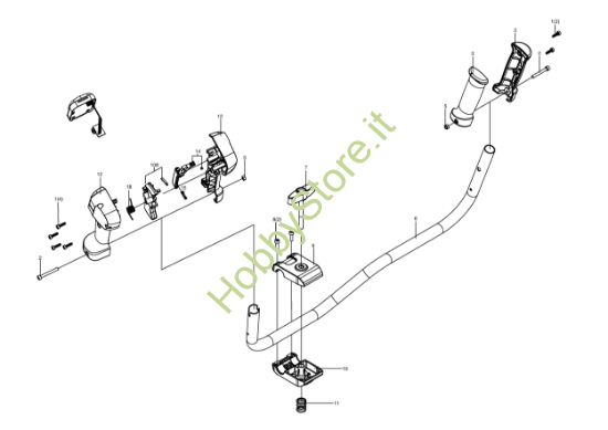 Picture of Esploso KC170.9 Maniglia Kress