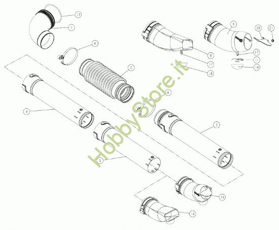 Picture of Tubi prolunga e gomito BL6S, 23/05/2018  dal  14/10/2018BL1200B