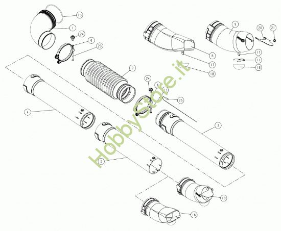Picture of Tubi prolunga e gomito BL6S, BL1200 prodotto dal  22/05/2018