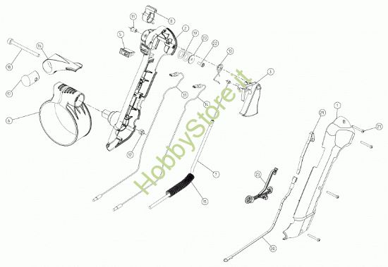 Picture of Impugnatura comandi BL1200, BL6S, M1200PG 