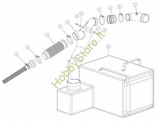 Picture of Tubi, gomito e sacco BL1200CV