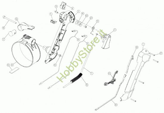 Picture of Impugnatura comandi BL1200 D.100 
