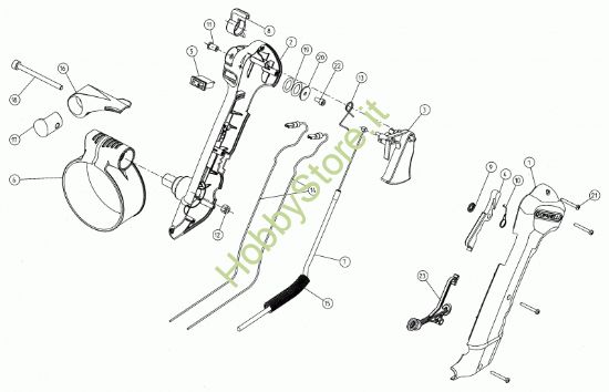 Picture of Impugnatura comandi BL1200, 18/06/2012  dal  08/04/2014BL6S