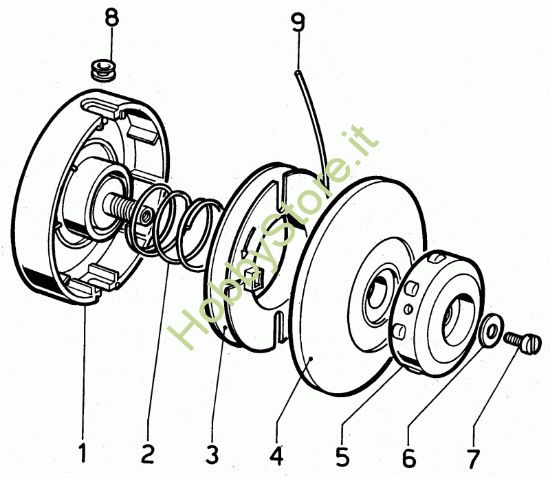 Picture of Testina filo nylon tipo "A" optional