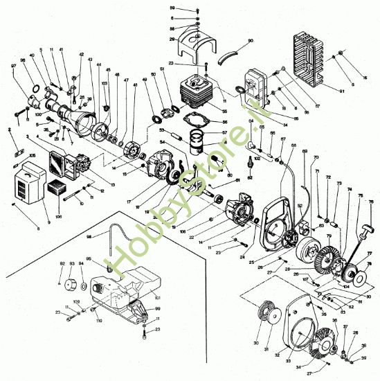 Picture of Motore 1989 prodotto dal  1990C8