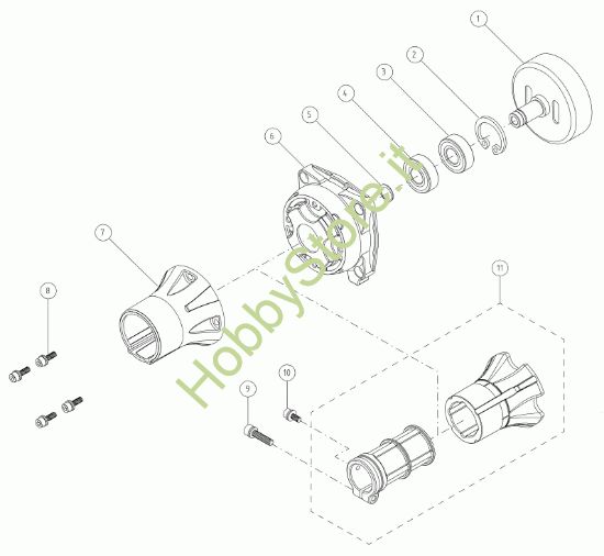 Picture of Gruppo flangia DC5M