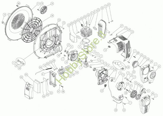 Picture of Motoventola serie L3E carb. vaschetta CN 