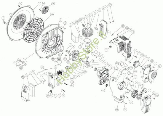 Picture of Motoventola serie L3EC, L3EVOC carb. HDA 