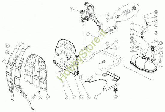 Picture of Telaio, schienale, serbatoio 12/04/2018 prodotto dal M1200