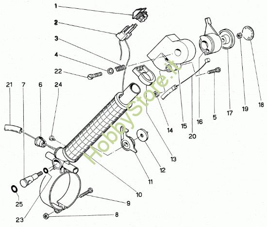 Picture of Impugnatura comandi prodotto dal  31/12/97