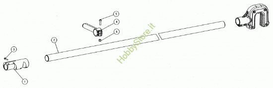 Picture of Giunto eccentrico e tubo prolunga  prodotto dal 08/10/2009  al  14/09/2010