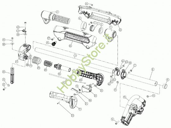 Picture of Impugnatura comandi 10/08/2016  dal  23/07/2017SC605