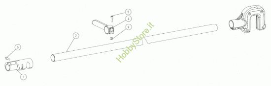 Picture of Giunto eccentrico e tubo prolunga SC605 / SC904R 