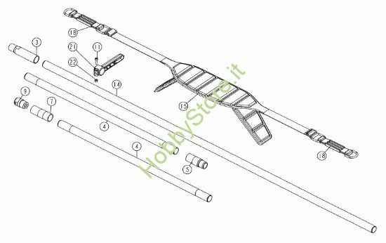 Picture of Tubi prolunga e spallaccio 