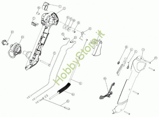 Picture of Impugnatura comandi V1200 