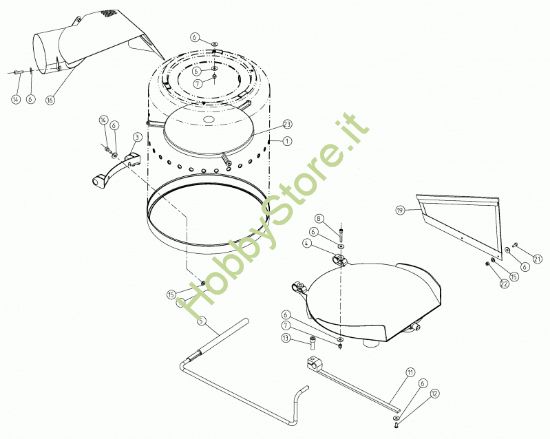 Picture of Serbatoio raccolta e coperchio V1200B-BN prodotto dal  15/04/2015