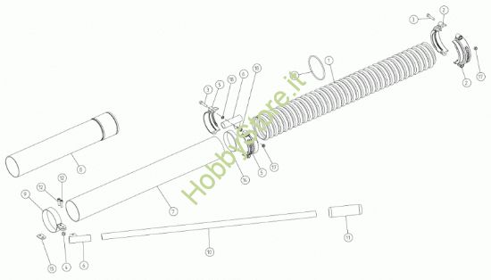 Picture of Tubi aspirazione D.75 e gr. manovra V1200E