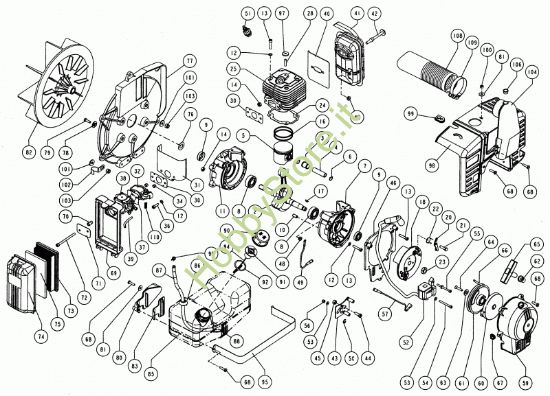 Picture of Motore V77 27/05/98 prodotto dal 23/08/99