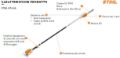 Potatore telescopico a batteria Stihl HTA 66