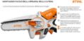 Potatore Stihl Gta 30 a batteria
