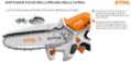 Potatore Stihl Gta 30 a batteria