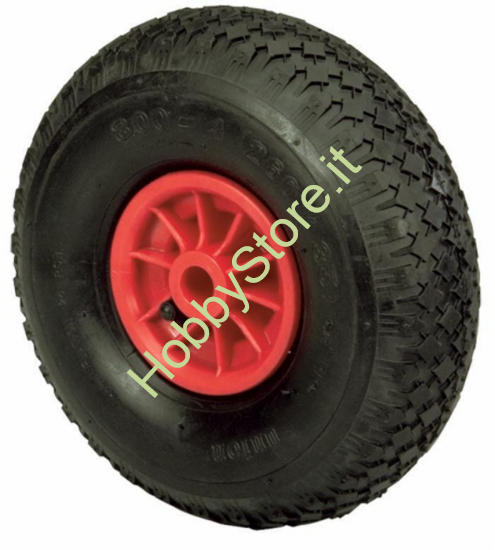 Ruota gonfiabile per carrelli