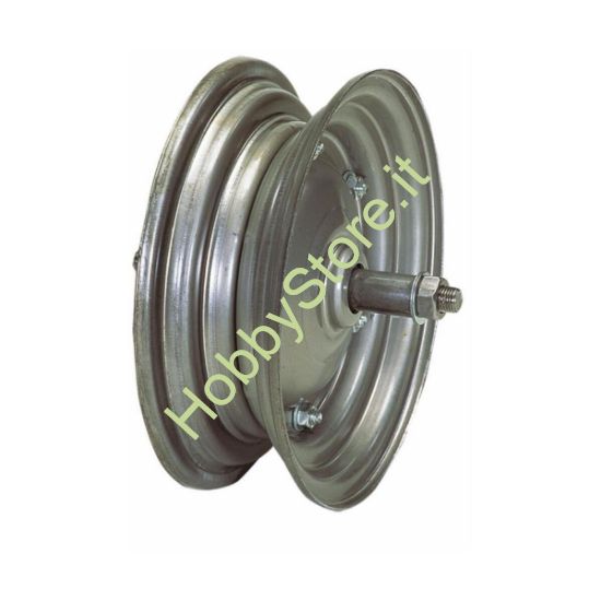 Picture of Disco ruota completo di assale passante montato su cuscinetti a sfere