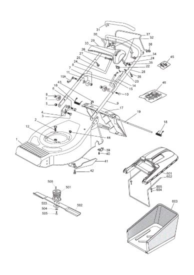 Picture of Chassis Grass Collector