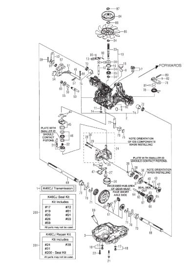 Picture of Kanzaki Transaxle K46Cj (S/N 0000001 - )