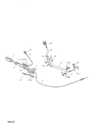 Picture of Brake Control Gear Shifter Control