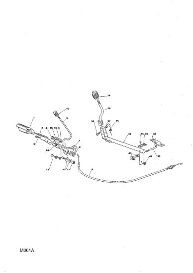 Picture of Brake Control Gear Shifter Control