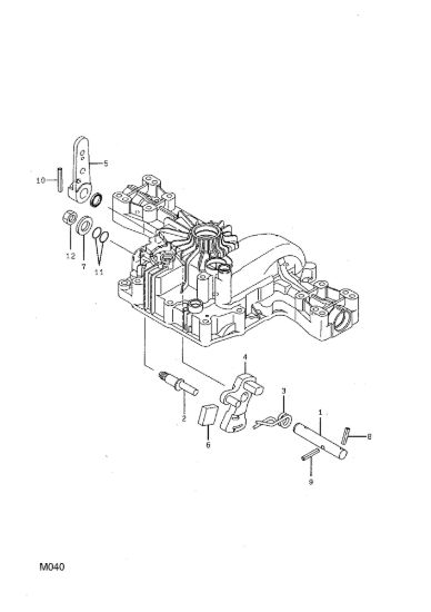 Picture of Trasmissione Kanzaki K46 Control Shaft