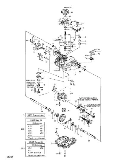 Picture of Trasmissione Kanzaki K46S (S/N 0100680-9999999)