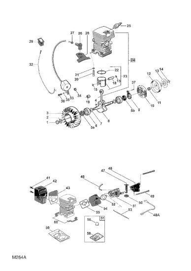 Picture of Cylinder-Crankshaft Carburettor