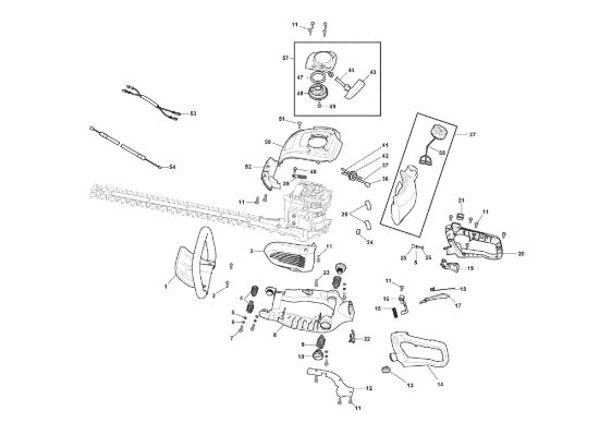 Picture of Comandi acceleratore, Ass. Avviatore, Ass. Serbatoio