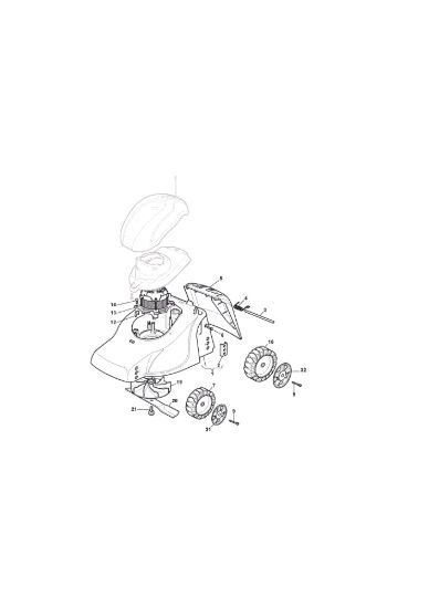 Picture of Ruote E Regolazione Altezza di Taglio