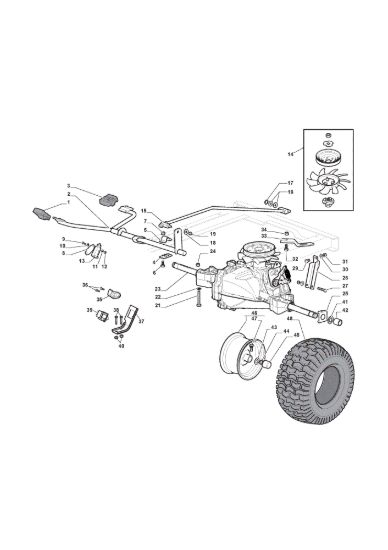 Picture of Trasmissione Idrostatica - Hydrogear